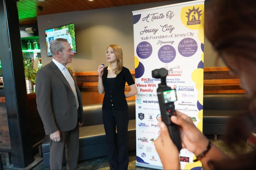 County Prep AV Students Capture “A Taste of Jersey City” for Youth Foundation Partnership