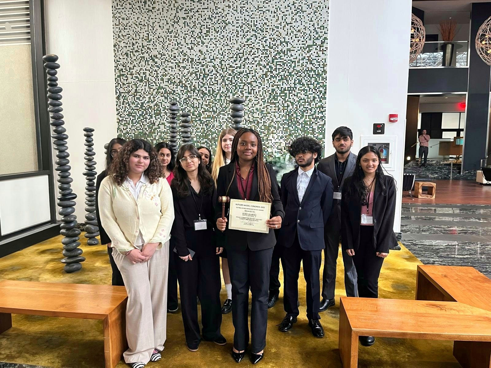 County Prep’s Model Government Club Attends Rutgers Model Congress