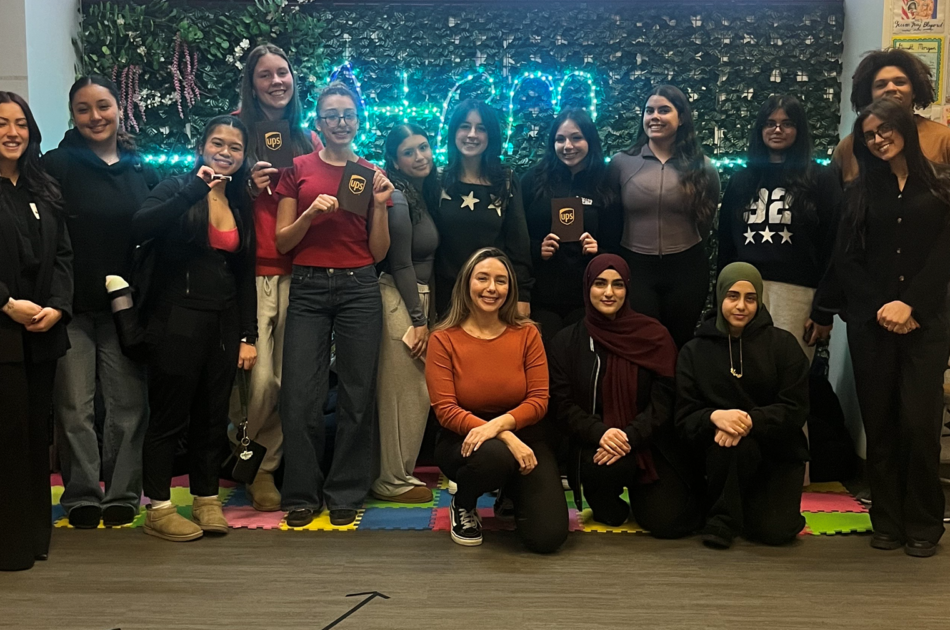 U.P.S. STEM Presenters Visit County Prep’s Women in STEM Club