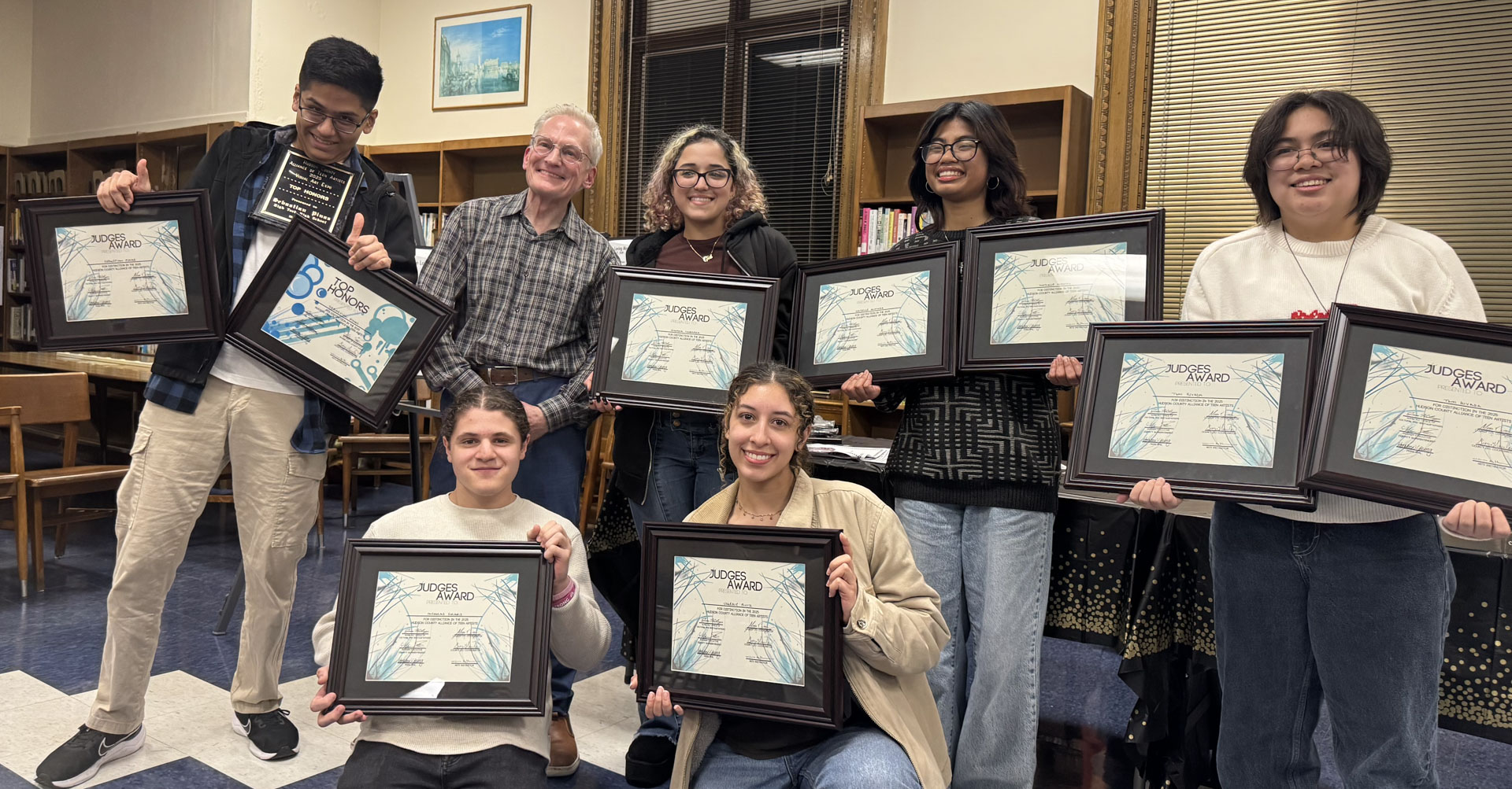 High Tech High School Students Win Awards At The Art Expo