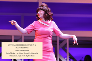 Outstanding Performance in a Featured Role — Honorable Mention, Keely McAlary as “Carol Strong”