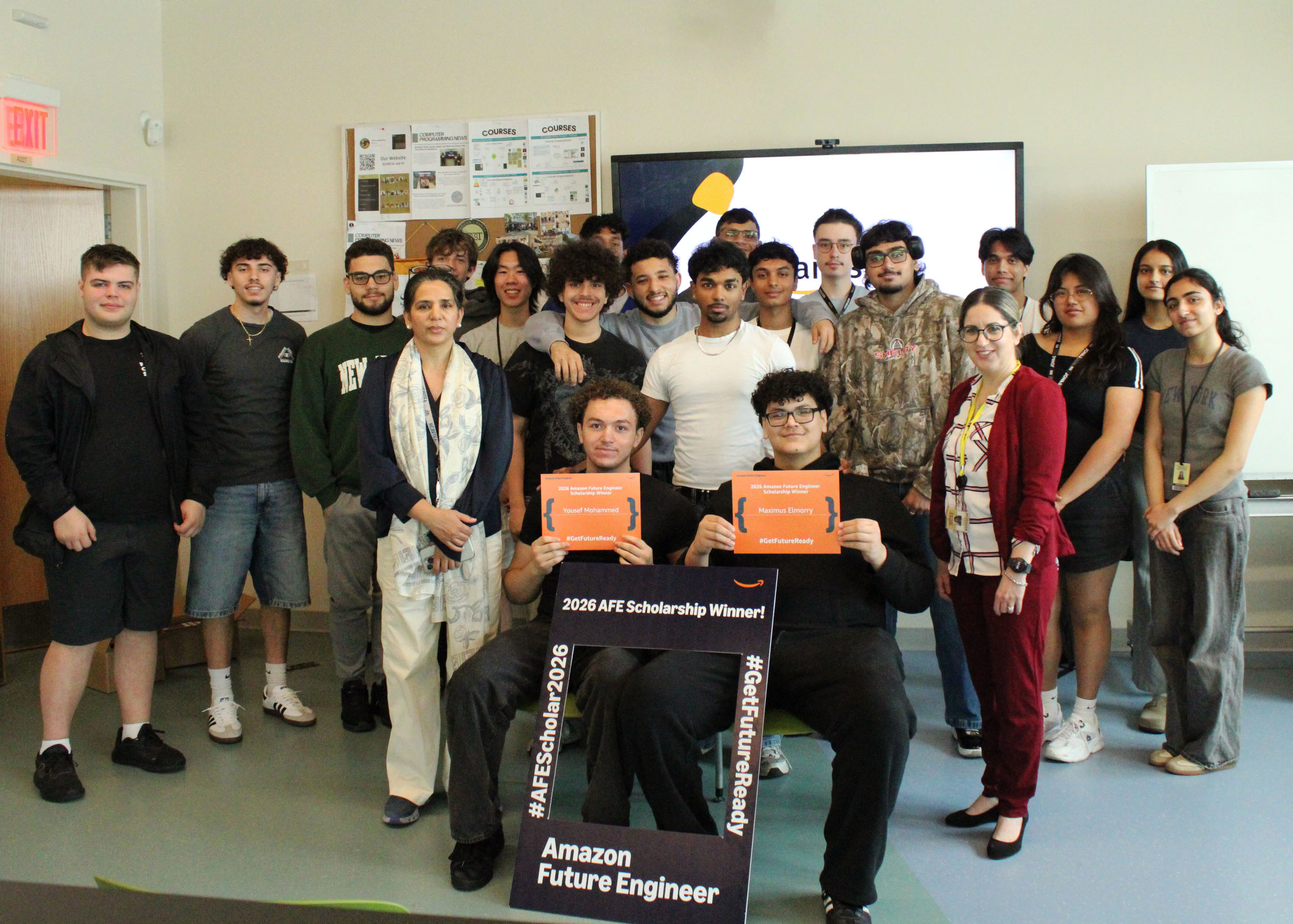 High Tech High School Students Earn Amazon Future Engineer Scholarship