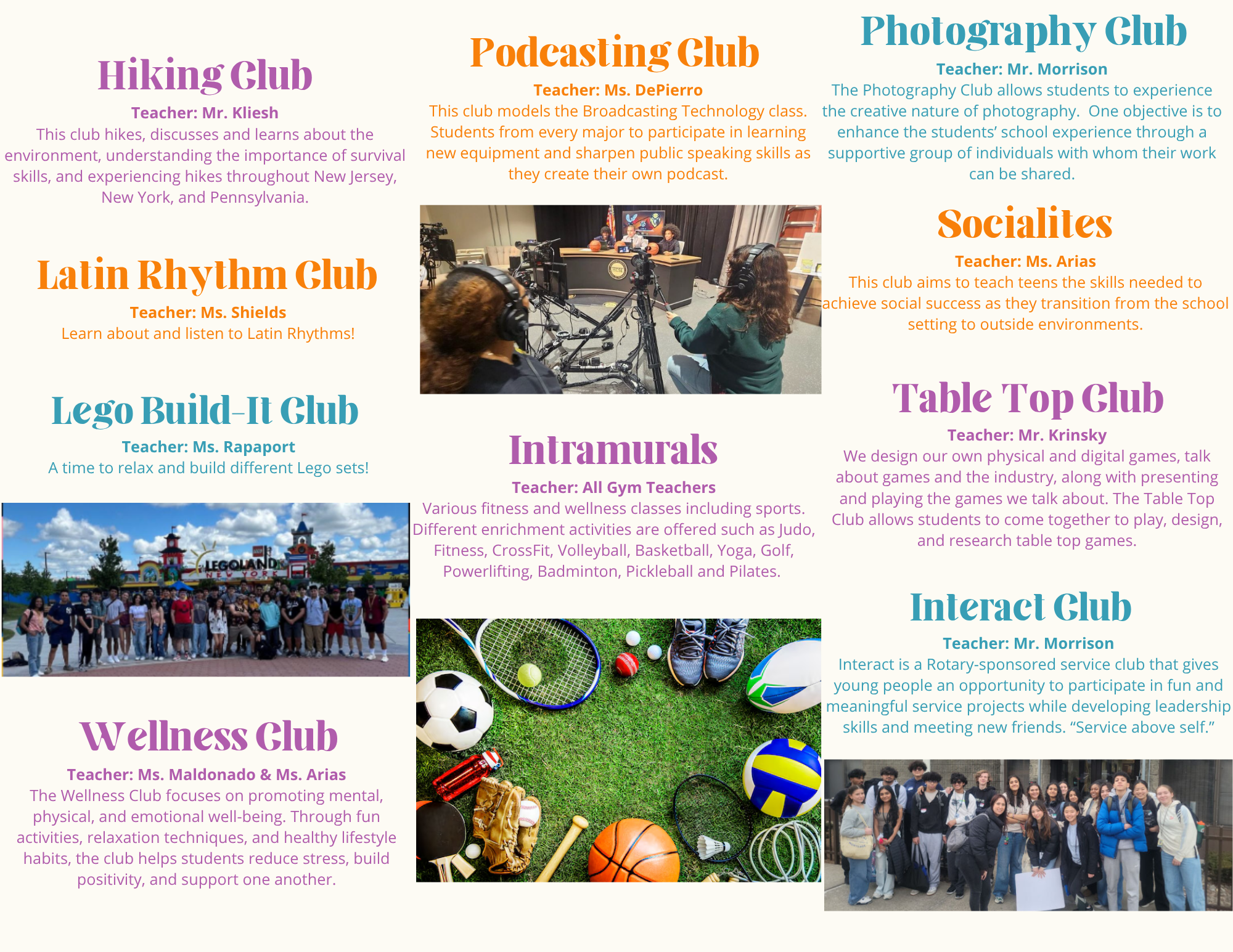 High Tech High School Clubs