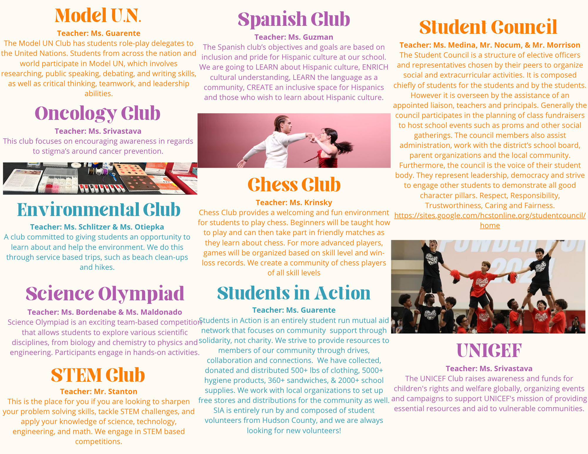 High Tech High School Clubs