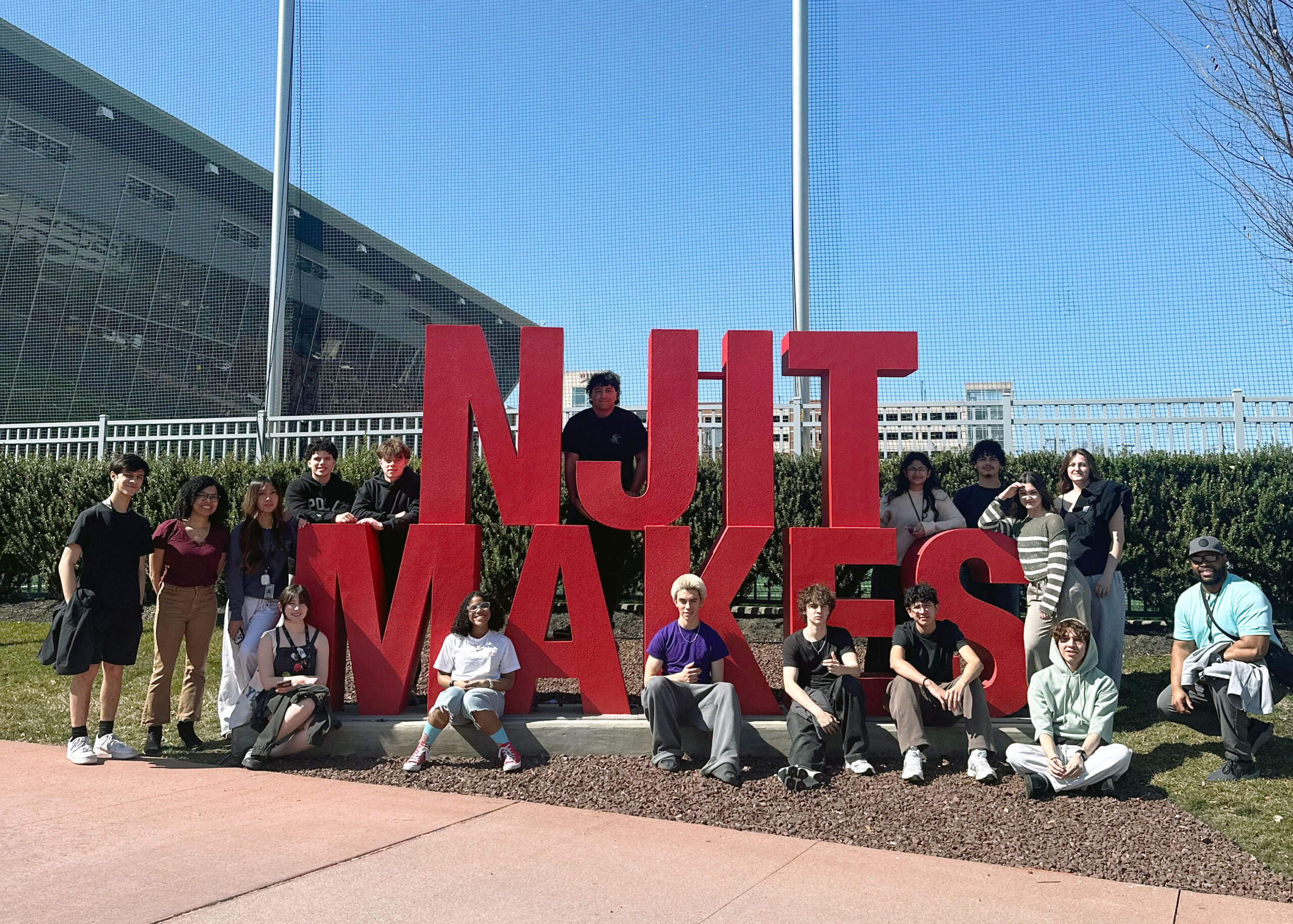 D|Fab Students Visit NJIT’s Hiller College of Architecture and Design
