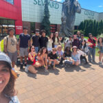 Art Comes Alive: High Tech French students Step “Beyond the Frame” at Grounds for Sculpture