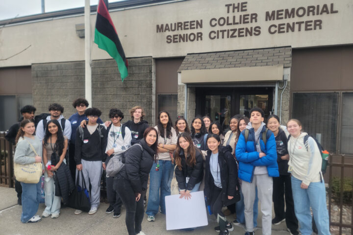 Interact Club Field trip to Maureen Collier Senior Community Center