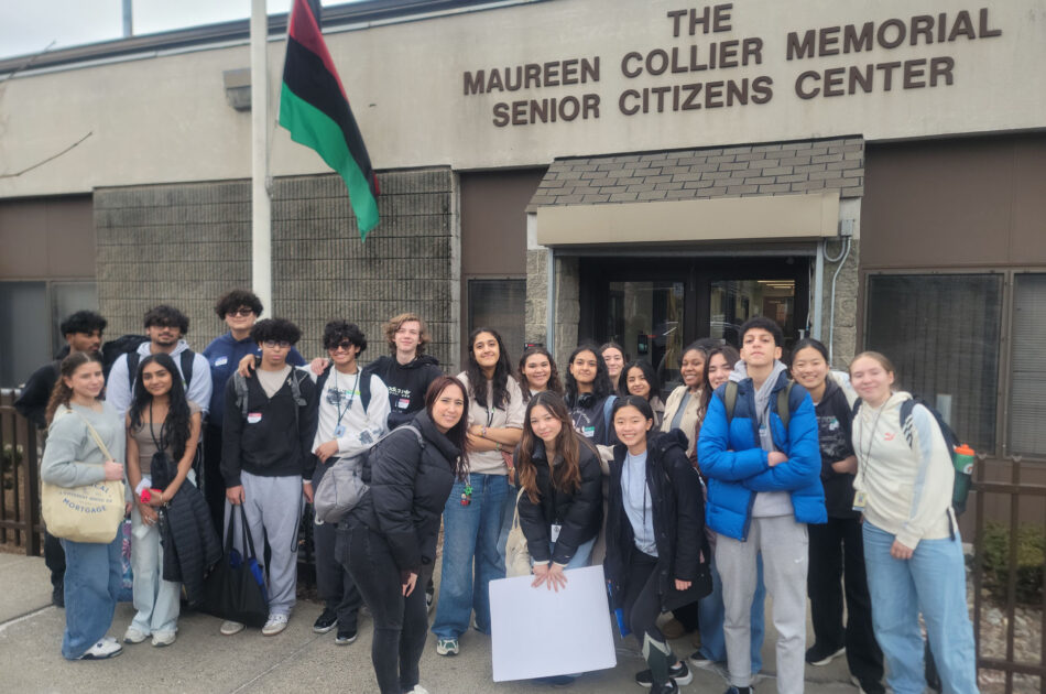 Interact Club Field trip to Maureen Collier Senior Community Center