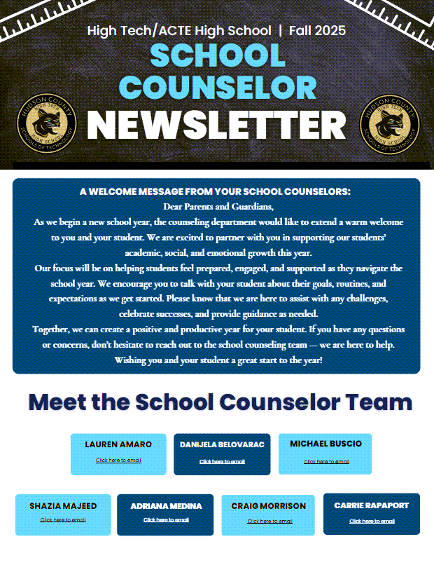 Go to School Counselor Newsletter page