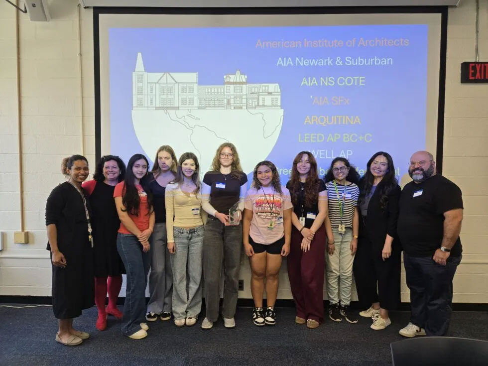 High Tech High School Team Wins Best Overall Tower at NJ Architecture Week STEAM Challenge