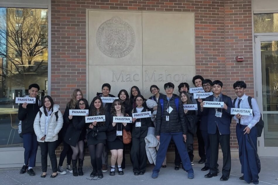High Tech’s Model UN Team at the Saint Peter’s University Conference