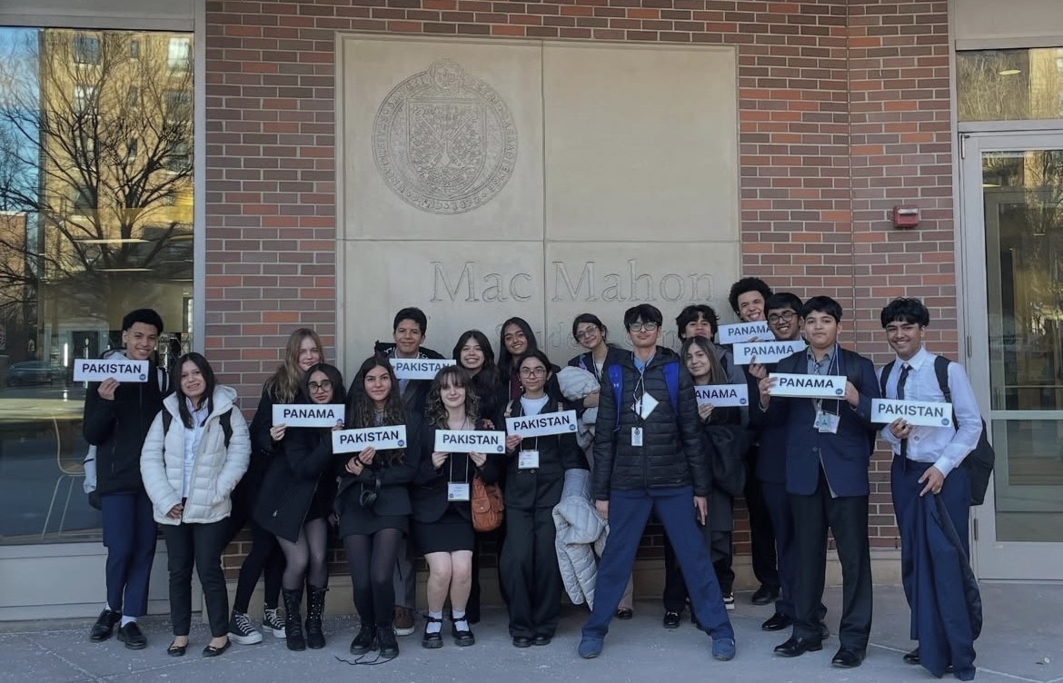High Tech's Model UN Team at the Saint Peter’s University Conference
