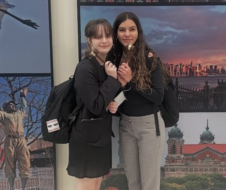 Sofia Lennon and Ella Leddy-Nadler