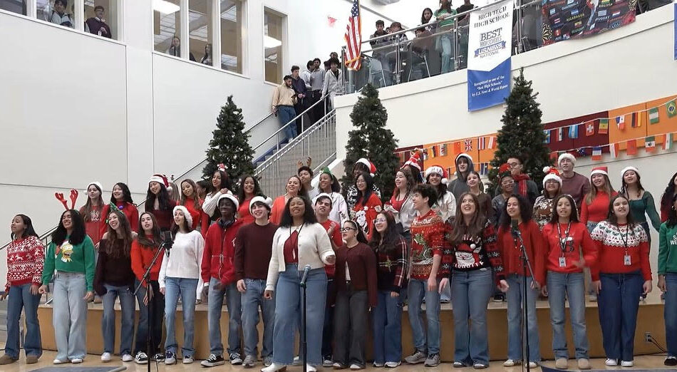 High Tech High School Shines Bright at 2nd Annual Holiday Tree Lighting Celebration