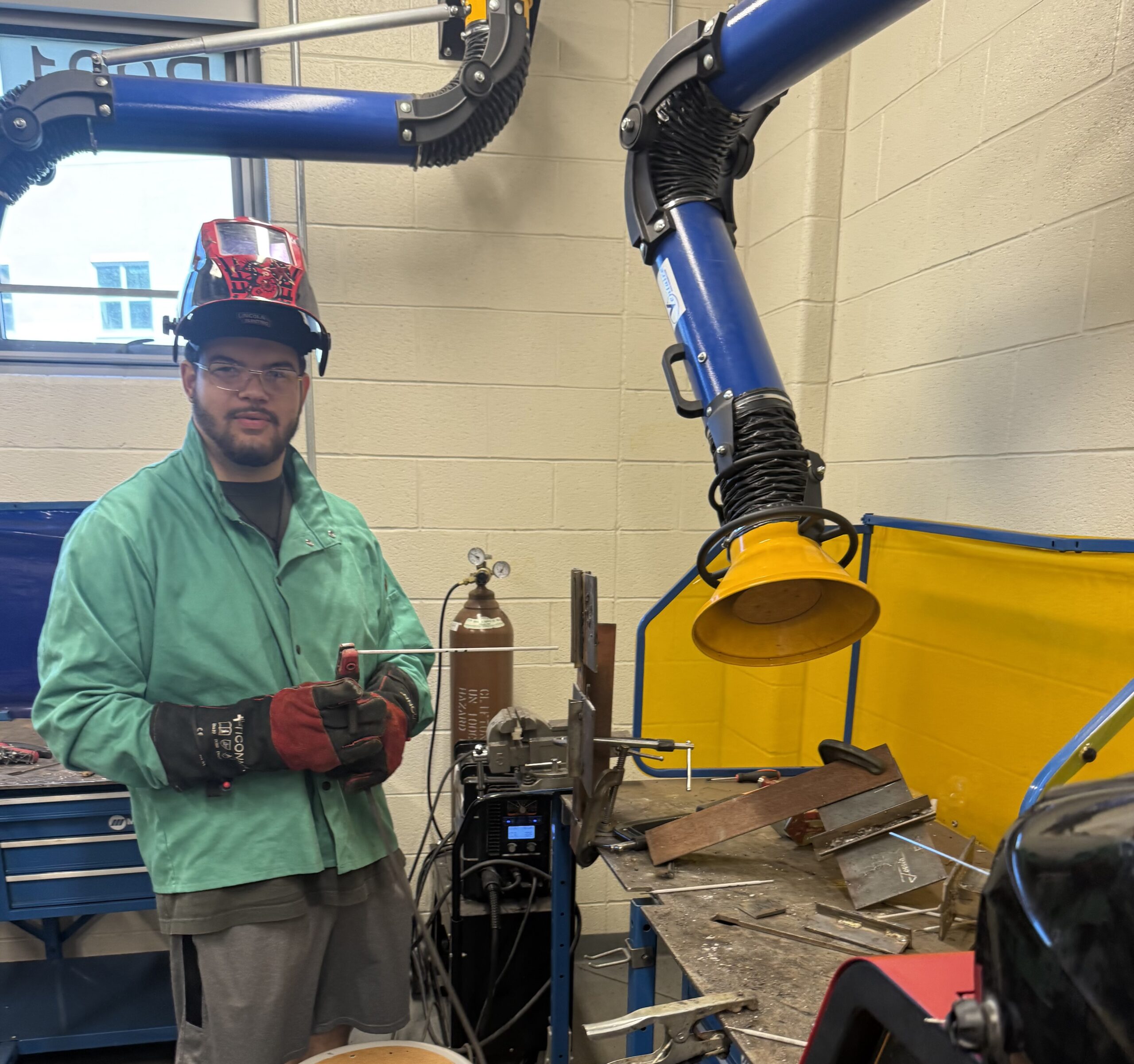 High Tech High School Welding Student Earns Recognition at UTI Welding Challenge