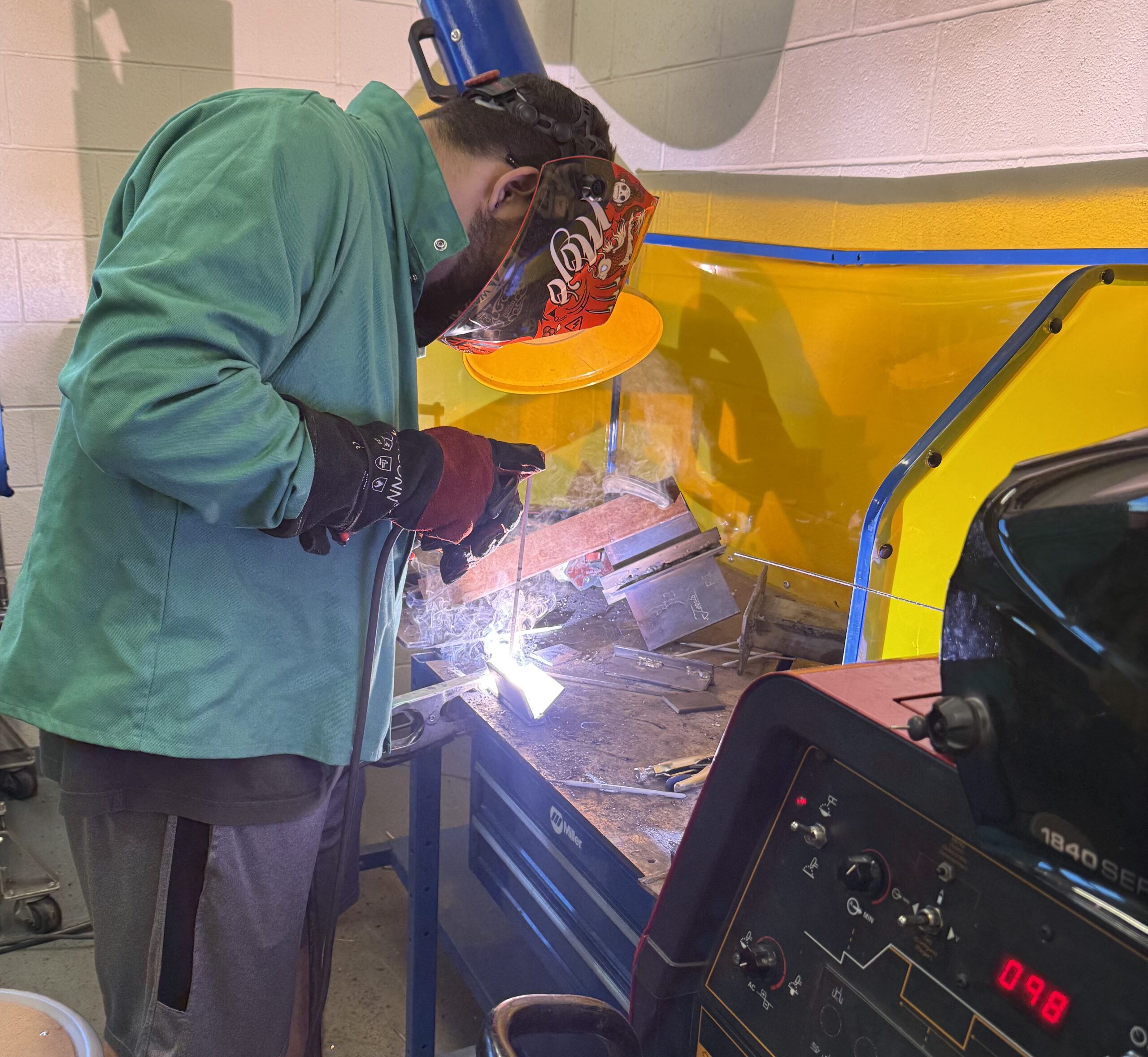 High Tech High School Welding Student Earns Recognition at UTI Welding Challenge