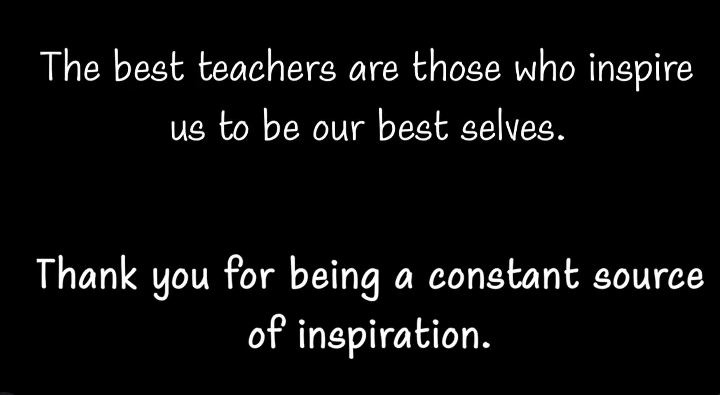 Beyond the Lesson Plan: A Thank You From Our Students