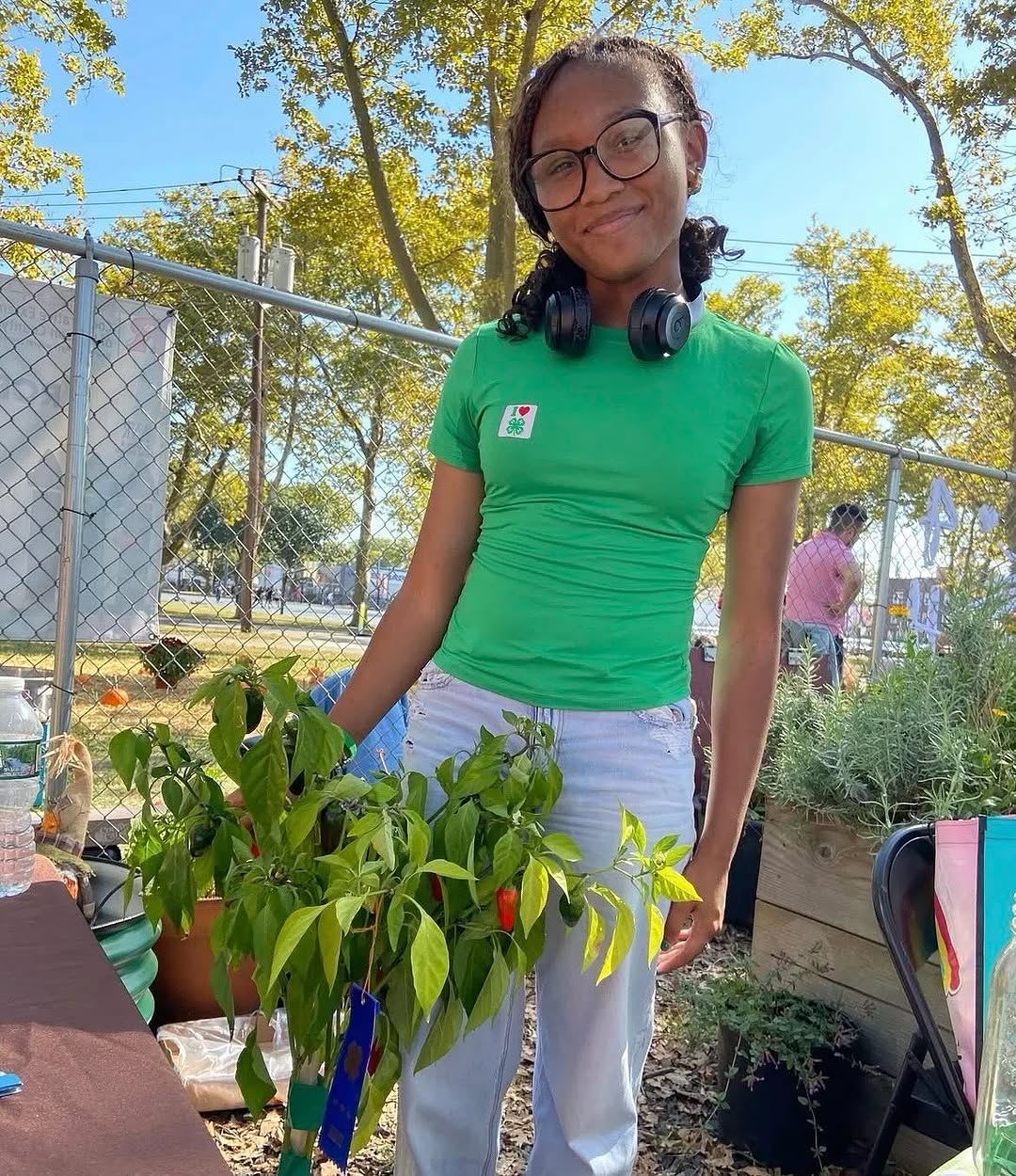 Student in County Prep High School’s Green Club Wins 1st Place