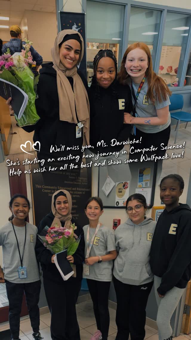 Wishing Ms. Darwiche the Best in Her Computer Science Career!