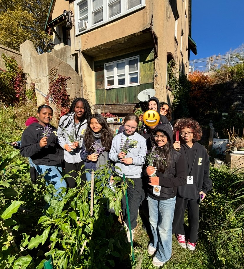 Garden Closeout Success with @exploremiddleschool!