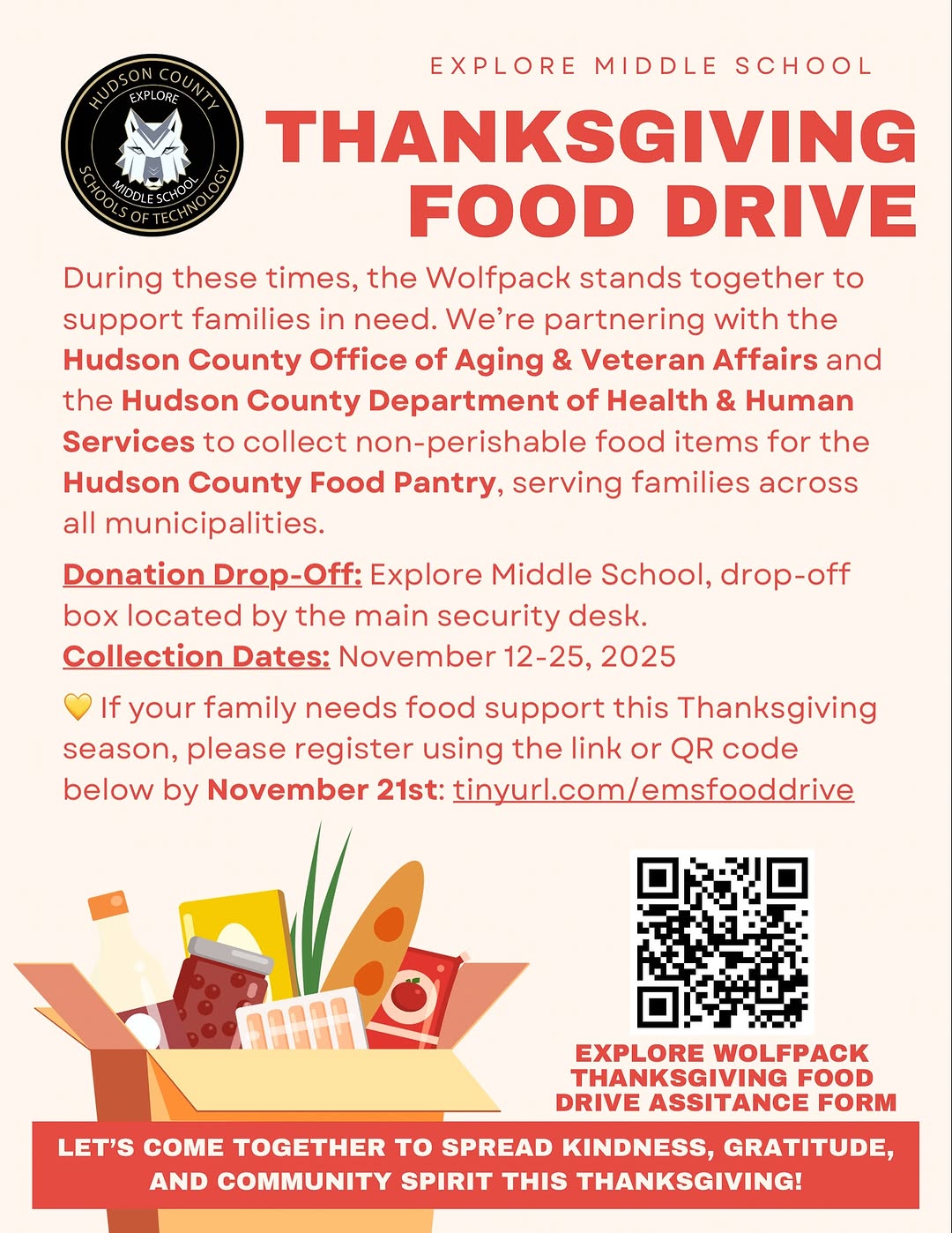 Wolfpack Thanksgiving Food Drive