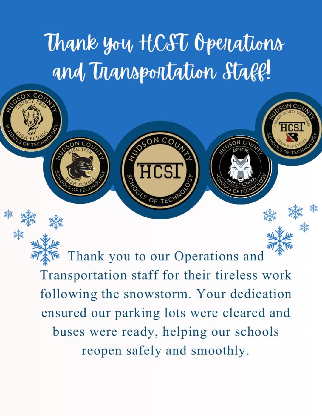 A Big Thank You to Our Crew!