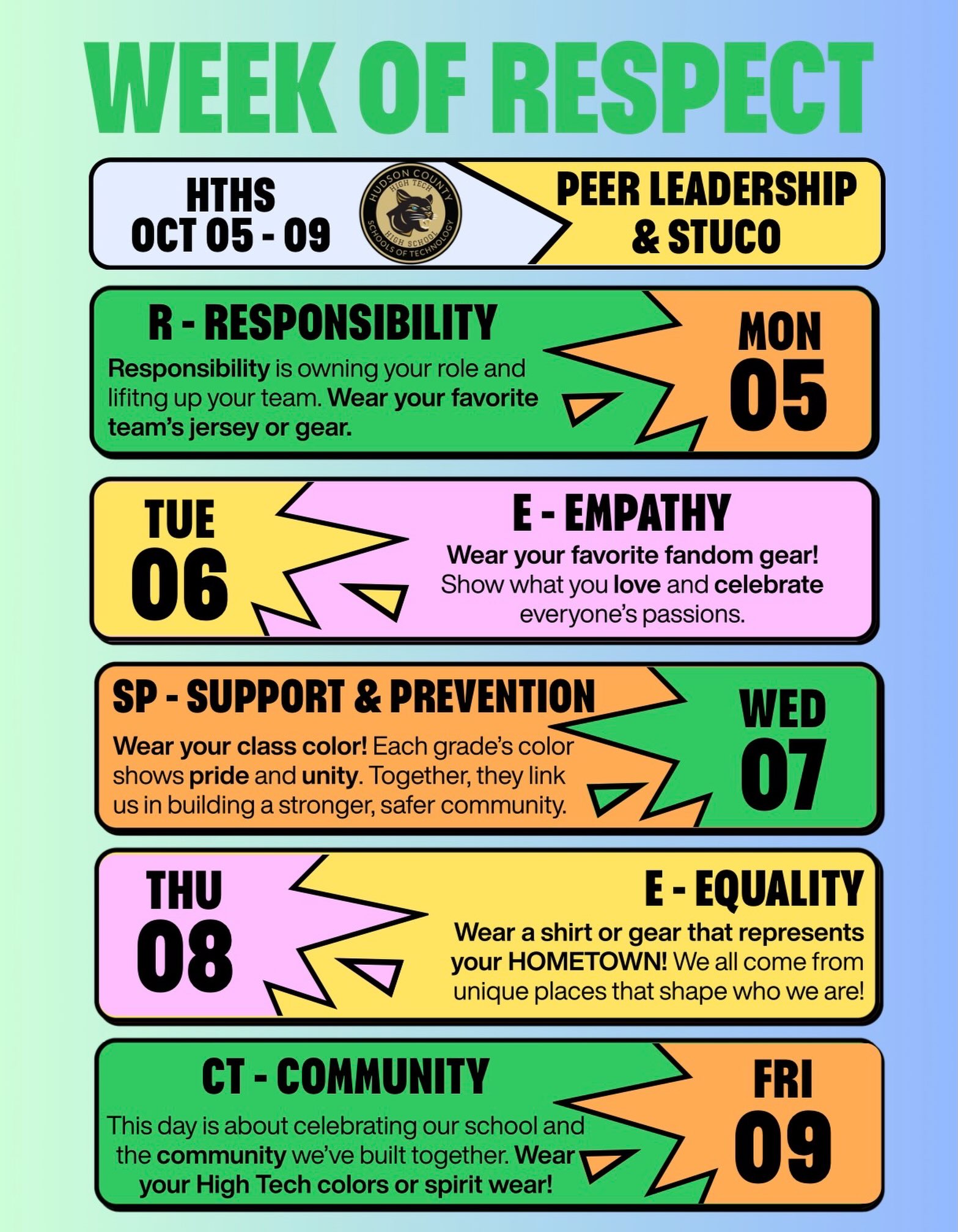 Your Guide to Week of Respect