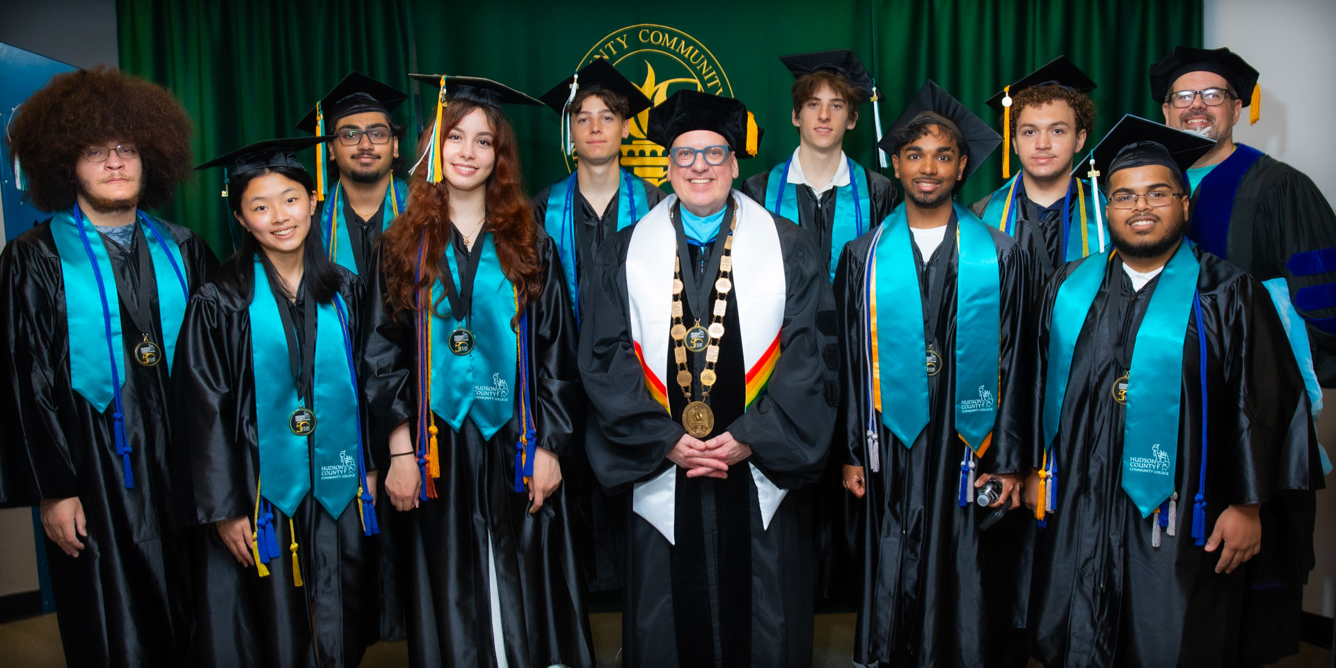 Hudson County Schools of Technology Celebrates 34 Students Earning Associate Degrees Before High School Graduation