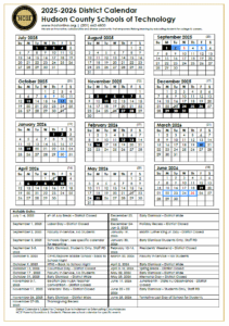 HCST 25-26 District Calendar