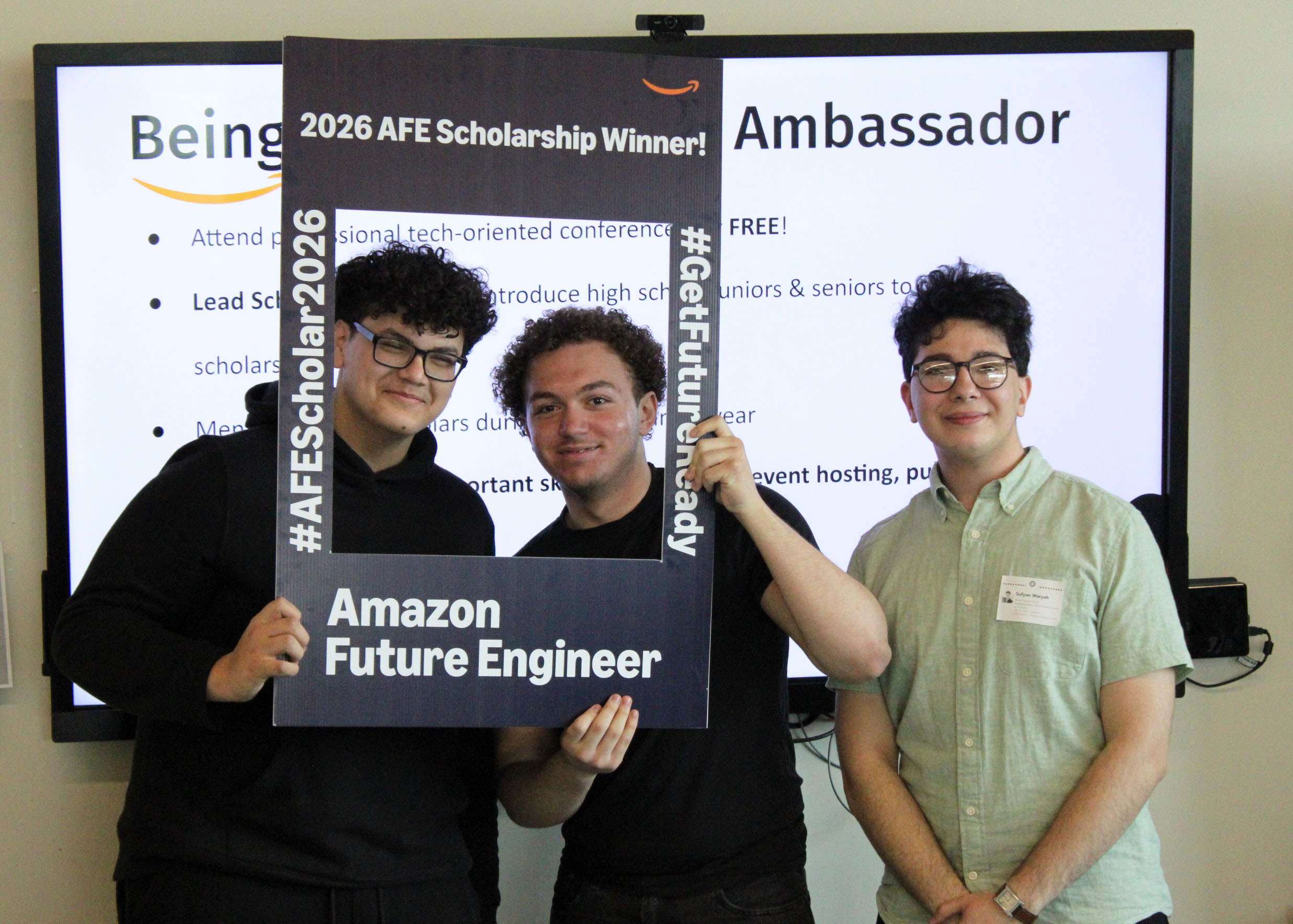 High Tech High School Students Earn Amazon Future Engineer Scholarship