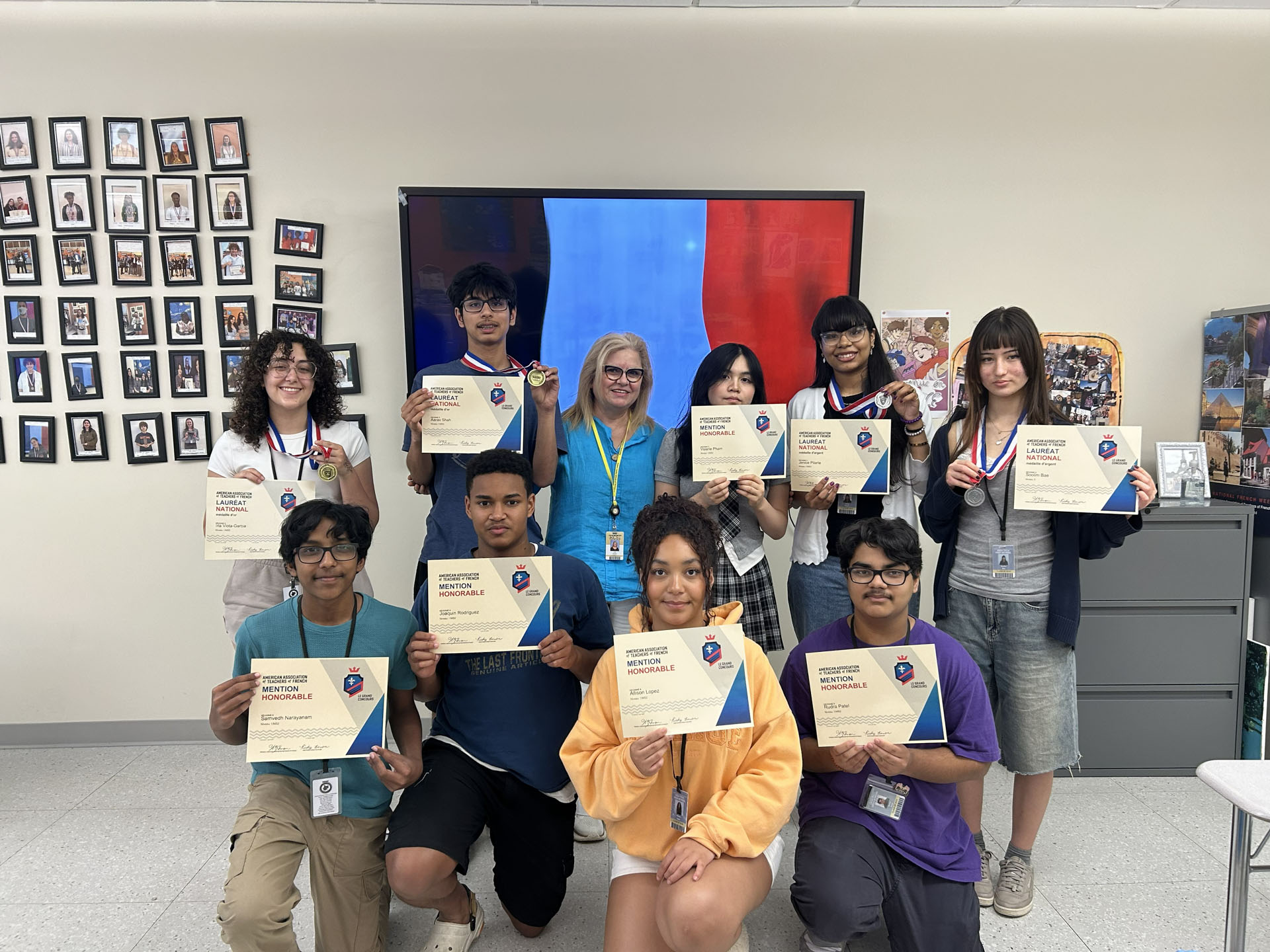 National French Contest Recognition